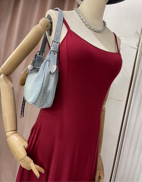 MATINEE Padded Flare Maxi Cami Dresses